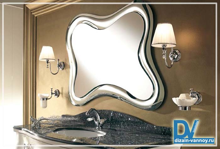 зеркало для ванной с подсветкой