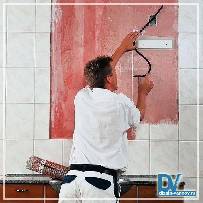 зеркало с подогревом в ванную