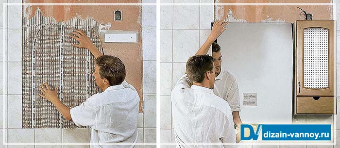 незапотевающее зеркало для ванной